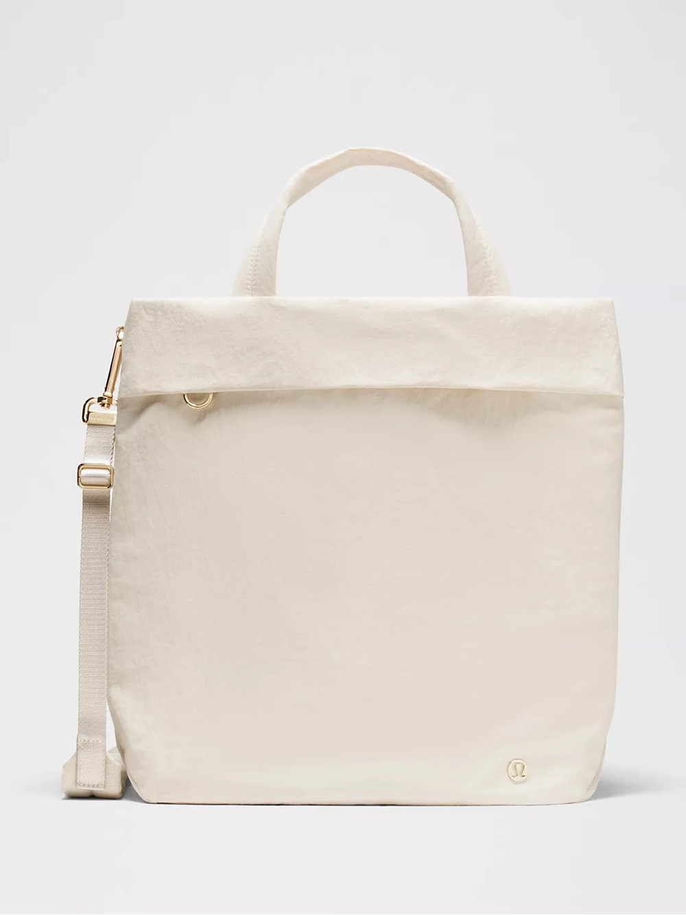 lululemon athletica Light Ivory Shoulder Tote